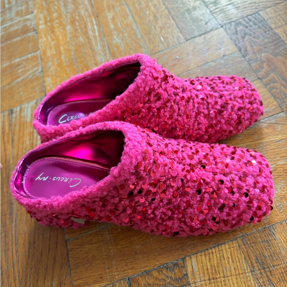 Circus NY Sam Edelman sequin slip ons